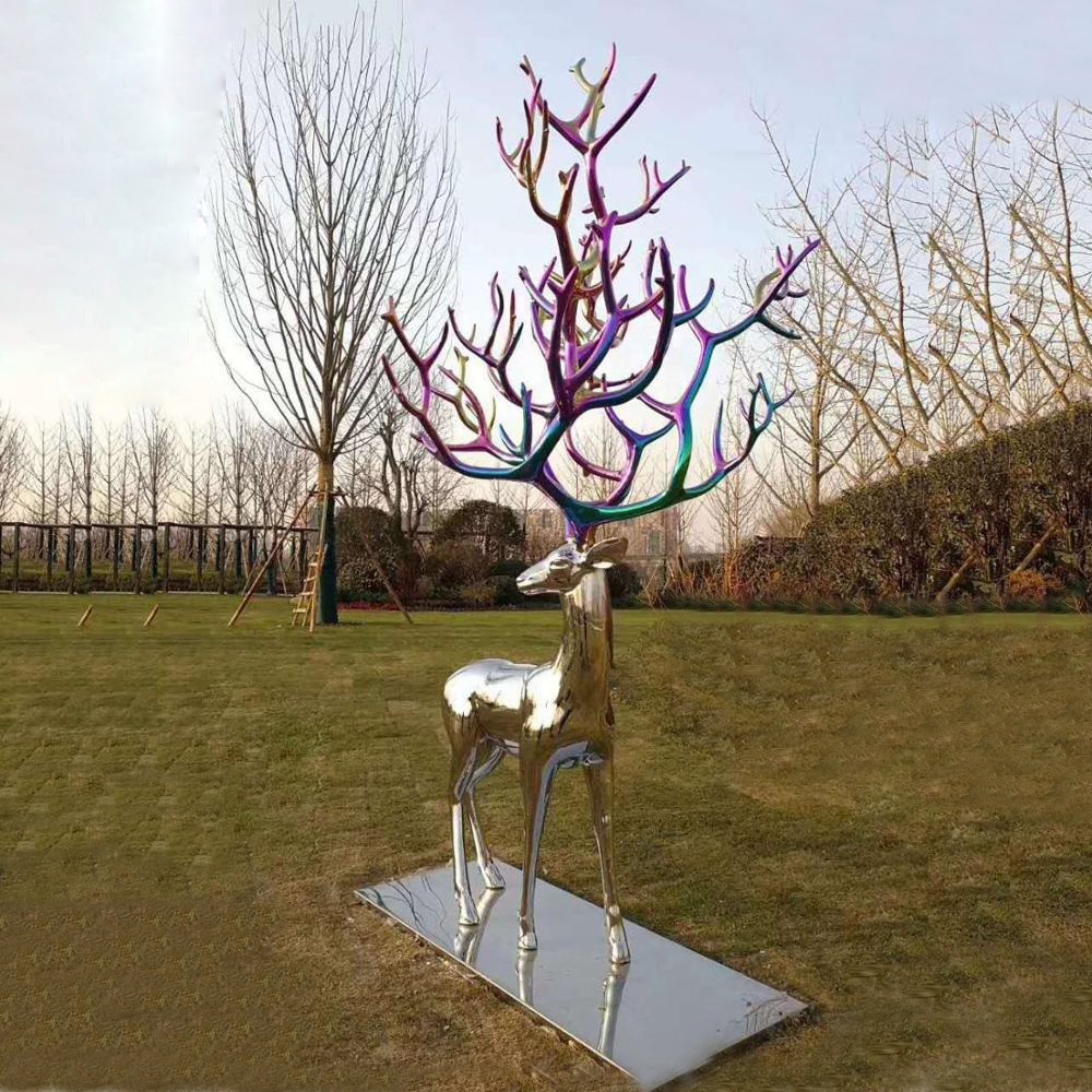 Lawn Deer Statues for Decor