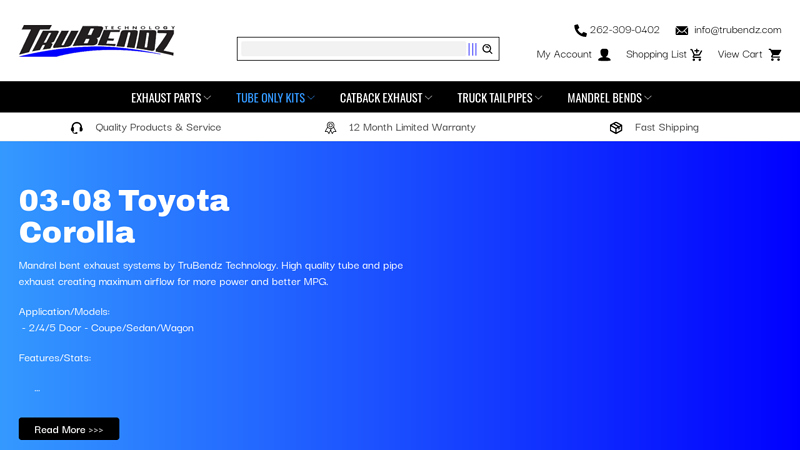 03 toyota corolla exhaust parts