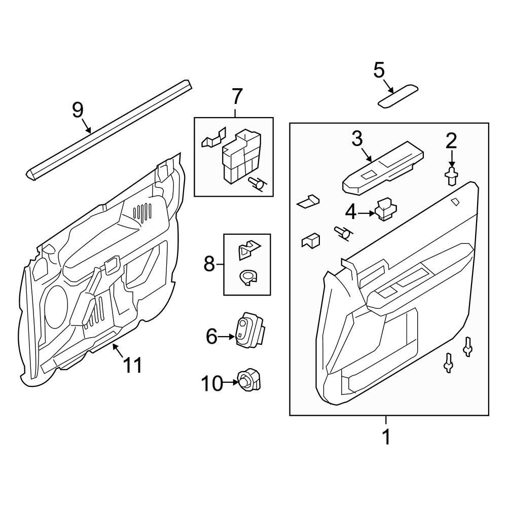 08 Ford Escape Parts guide