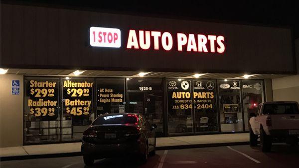 1 Stop Auto Parts guide