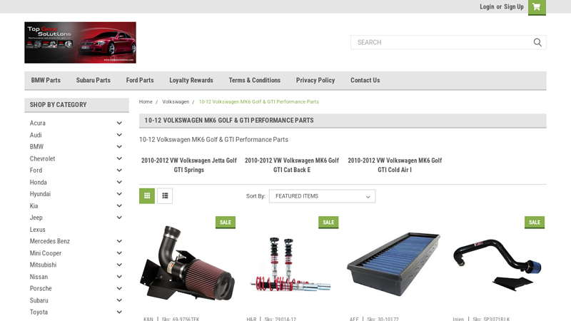 10 mk6 gti car parts