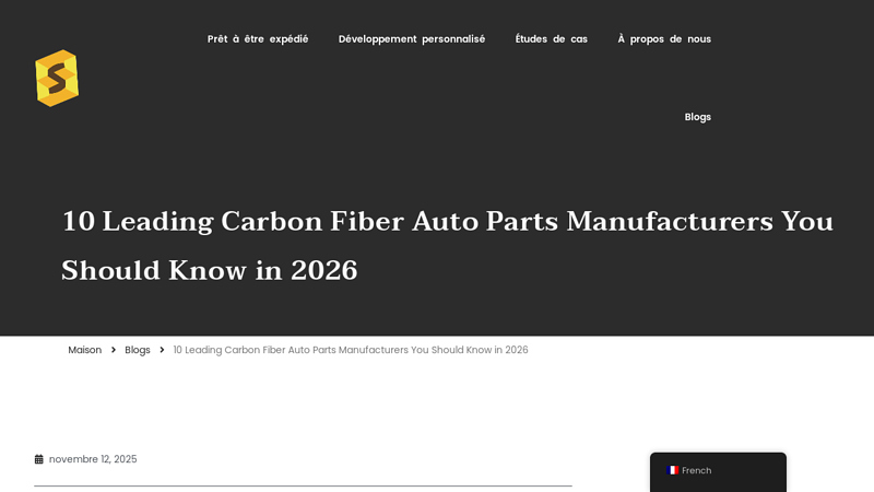 10 Leading Carbon Fiber Auto Parts Manufacturers in 2026 carbones auto parts & sales