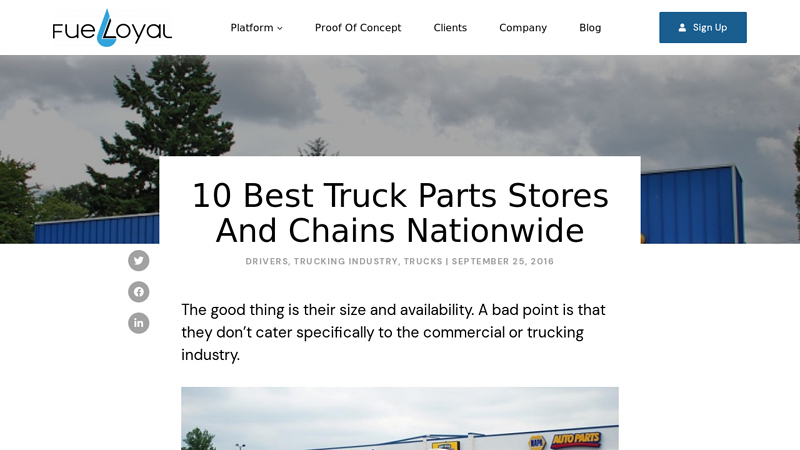 10 Truck Parts Stores And Chains Nationwide nationwide truck parts