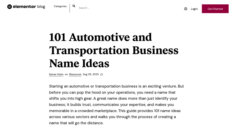 101 Automotive and Transportation Business Name Ideas 101 auto parts