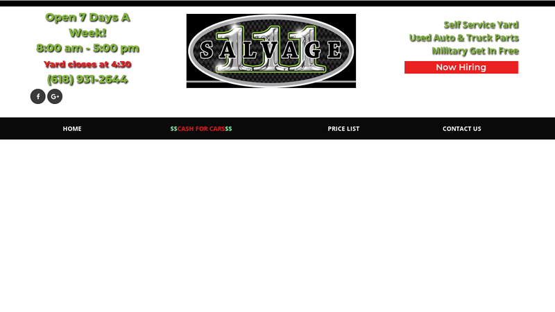 111 Salvage acre auto parts & scrap