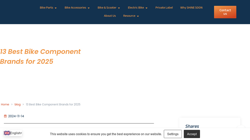 13  Bike Component Brands for 2025 motor bike wheel parts