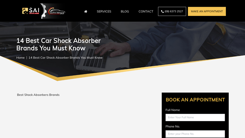 14  Car Shock Absorber Brands You Must Know shock car part