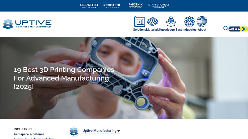 19  3D Printing Companies For Advanced Manufacturing [2025] 3d printing auto parts