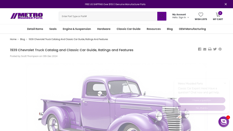 1939 Chevrolet Truck Catalog and Classic Car Guide, Ratings and ... 1939 chevy truck parts