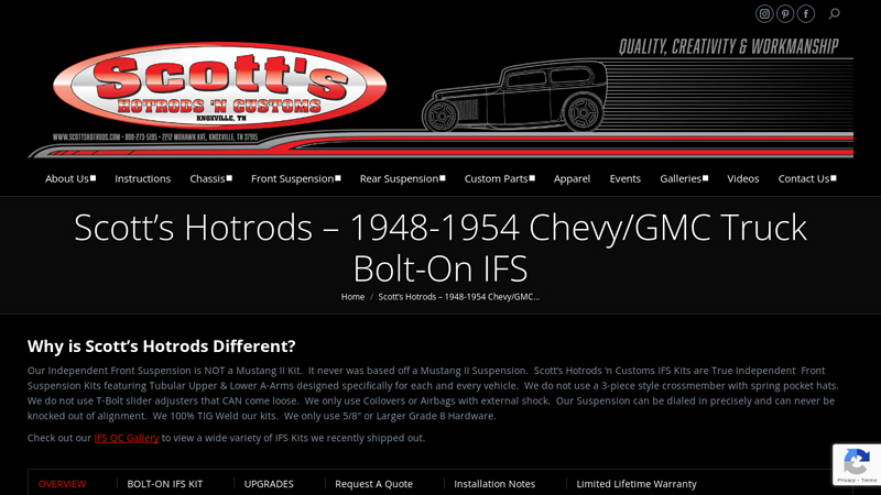 1948 1949 chevrolet truck parts