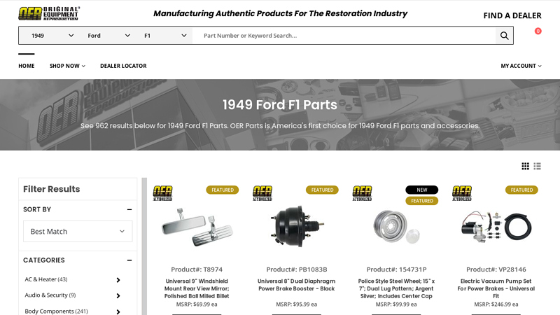 1949 Ford F1 Parts 1949 ford f1 truck parts