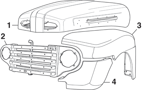 1949 Ford F1 Parts guide