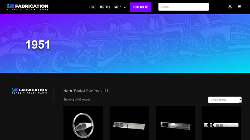 1951 Archives 1951 chevy truck parts