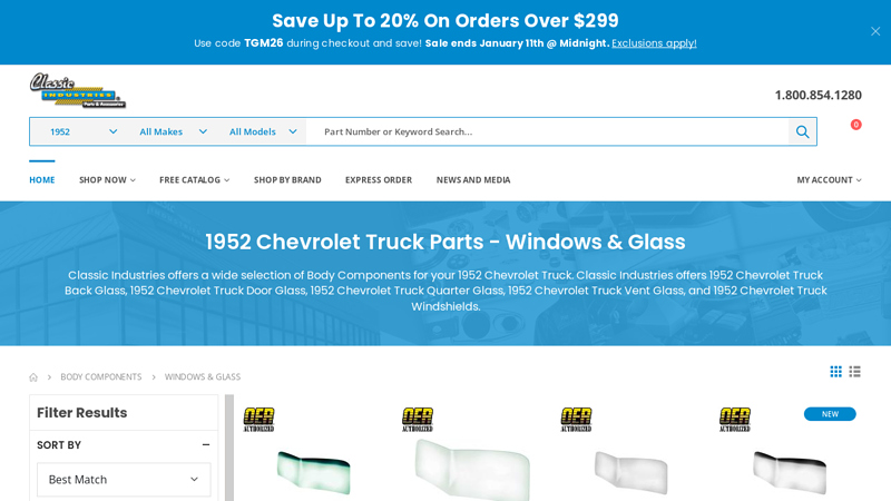 1952 Chevrolet Truck Parts 1952 chevy truck parts