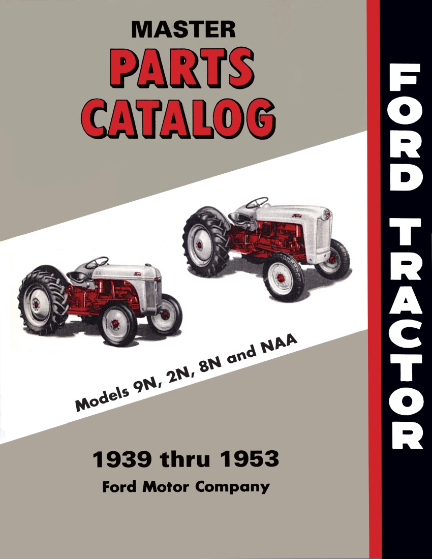 1953 Ford Naa Tractor Parts guide