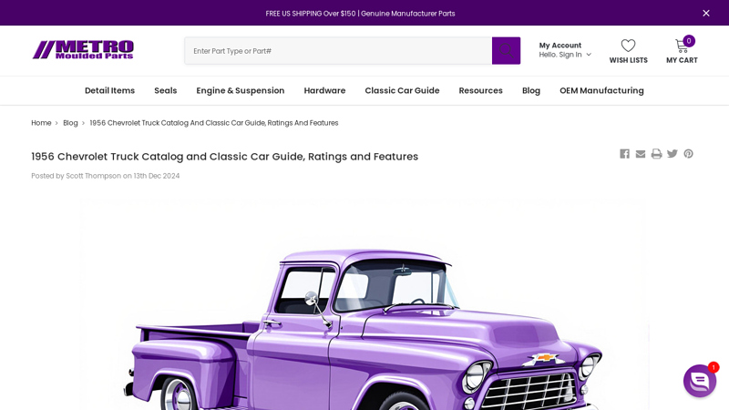 1956 Chevrolet Truck Catalog and Classic Car Guide, Ratings and ... 1956 chevrolet truck parts