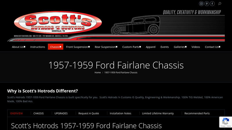 1957 57 ford fairlane parts