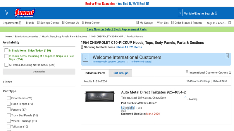 1964 CHEVROLET C10 1964 chevrolet truck parts