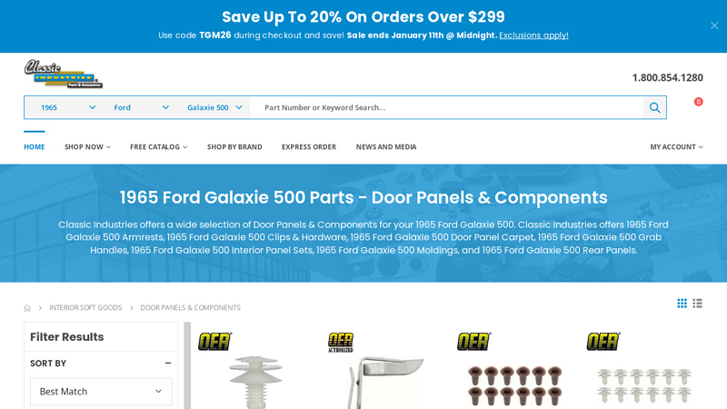 1965 Ford Galaxie 500 Parts 65 ford galaxie 500 parts