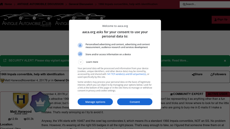 1966 Impala convertible, help with identification 1966 impala parts car