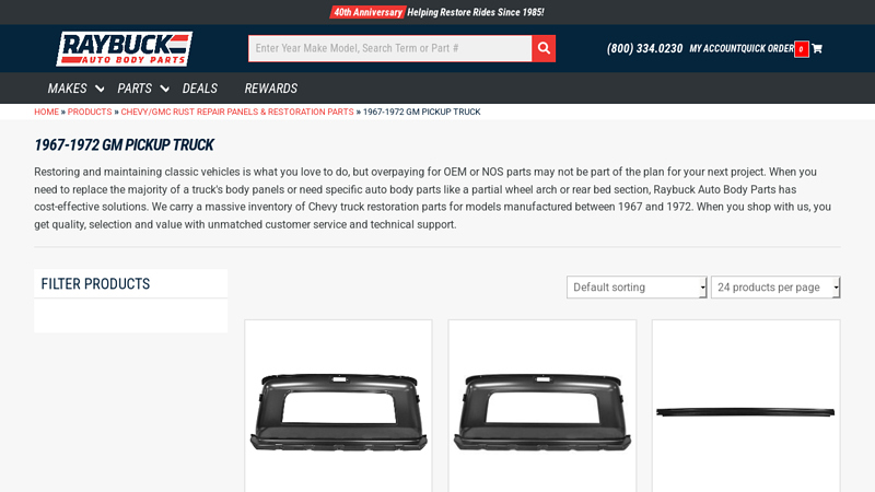 1967 1969 c10 truck parts