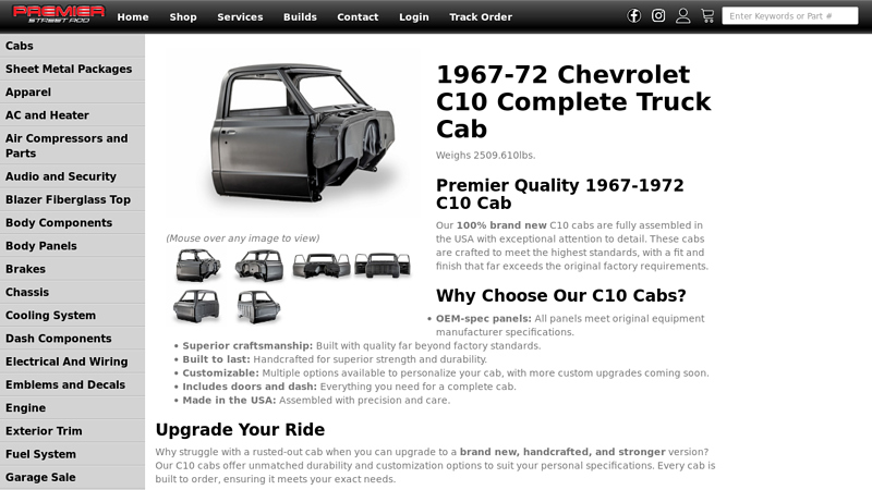 1967 67 72 chevrolet truck parts