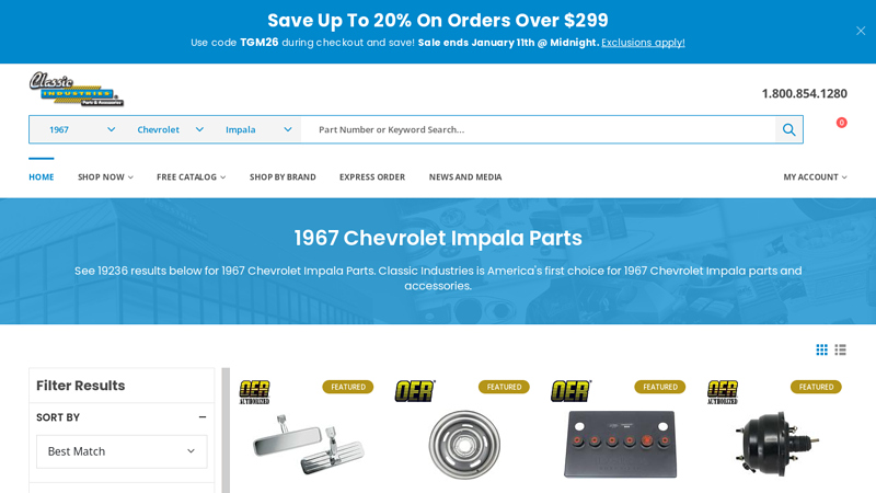 1967 Chevrolet Impala Parts 1967 impala parts car