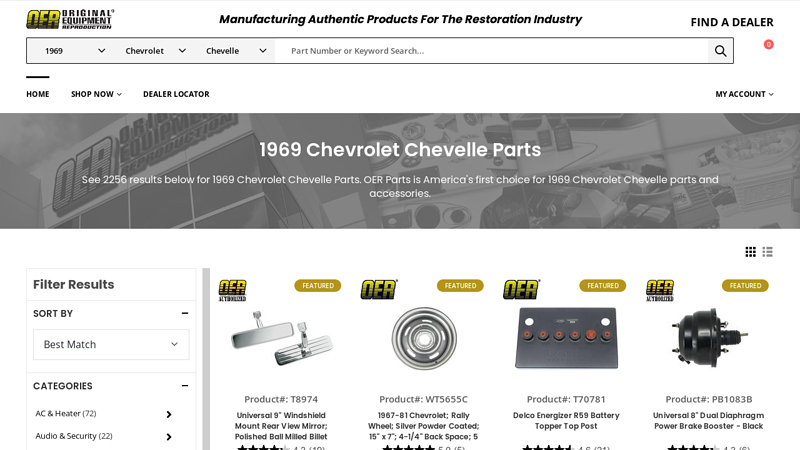 1969 Chevrolet Chevelle Parts 1969 chevelle car parts