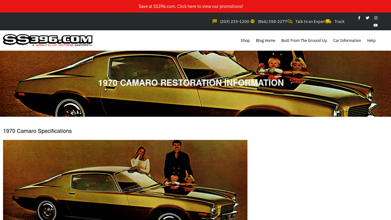 1970 Camaro Parts and Restoration Information 1970 camaro parts car