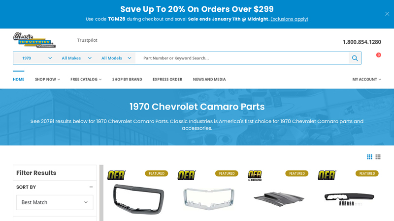 1970 Chevrolet Camaro Parts 1970 camaro parts car