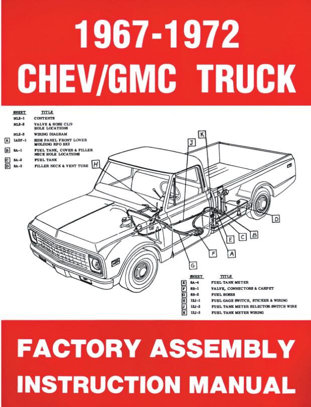 1972 Chevrolet Truck Parts guide