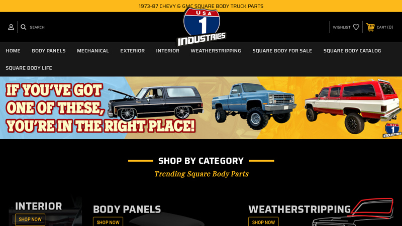 1973 usa1 truck parts