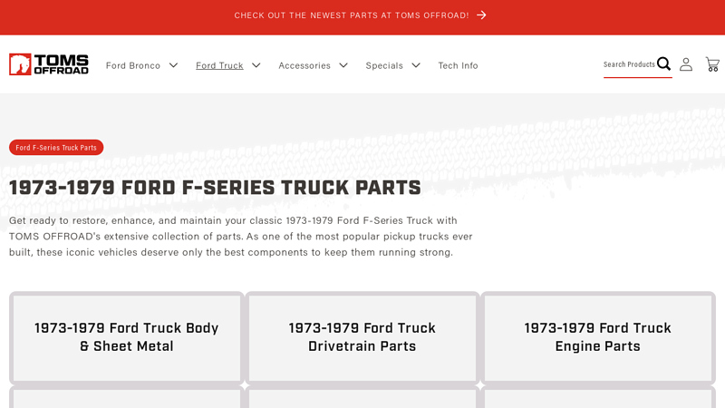 1973 1979 ford f-150 parts