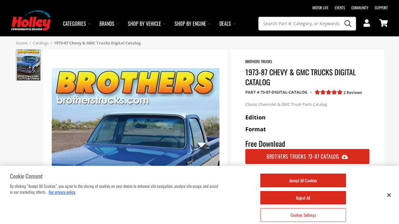 1973 1987 chevrolet truck parts