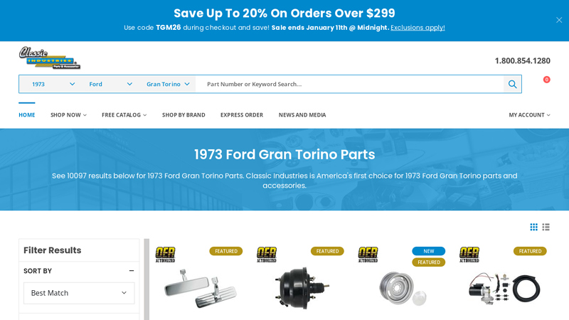 1973 Ford Gran Torino Parts ford gran torino parts