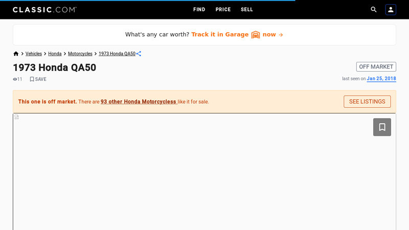 1973 Honda QA50 honda qa50 parts