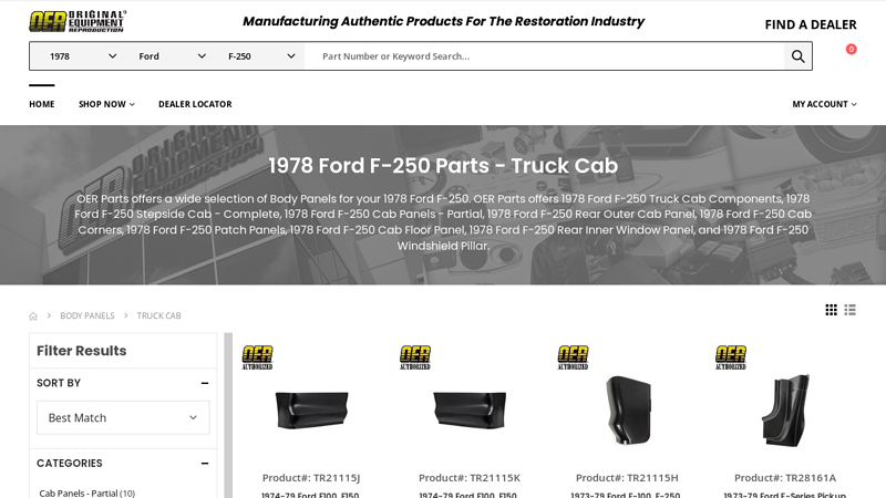 1978 Ford F-250 Parts 1978 ford f250 parts