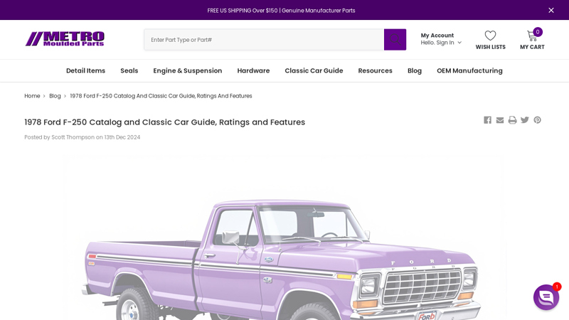 1978 Ford F 1978 ford f250 parts