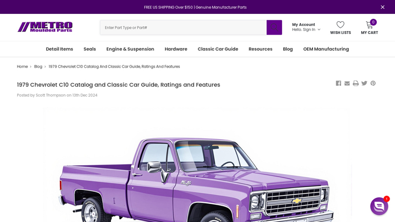 1979 Chevrolet C10 Catalog and Classic Car Guide, Ratings and ... 1979 chevrolet truck parts