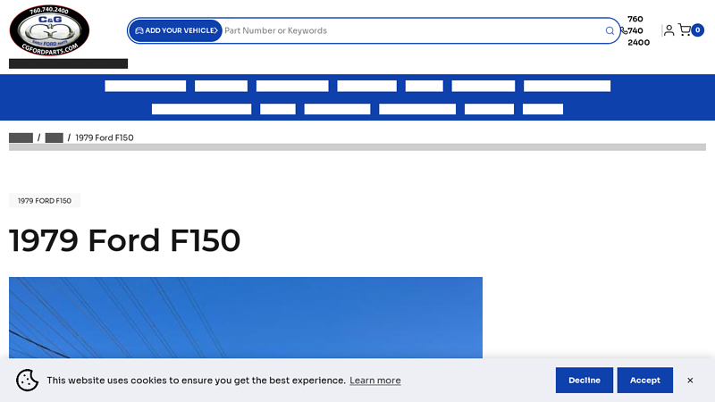 1979 Ford F150 1979 ford f-150 parts