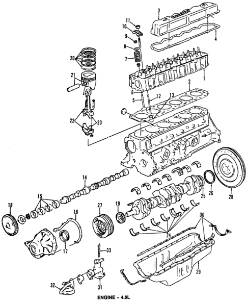 1986 Ford F150 Parts guide