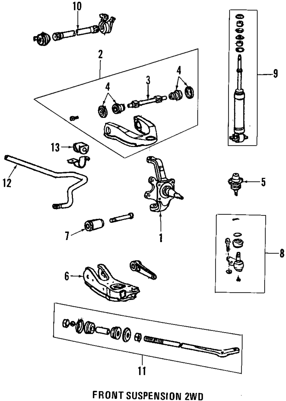 1989 Toyota Truck Parts guide