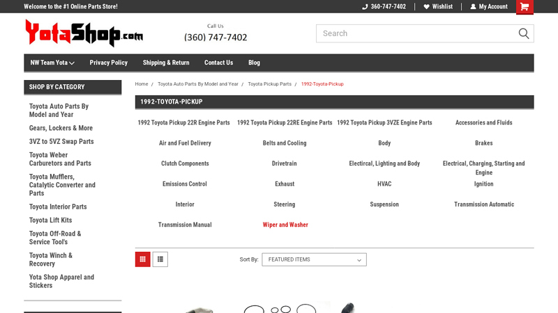 1992 Toyota Pickup Parts 1992 toyota truck parts