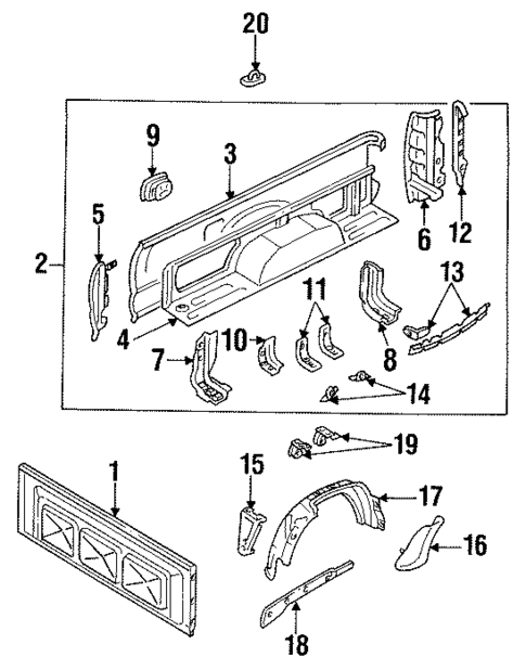 1992 Toyota Truck Parts guide