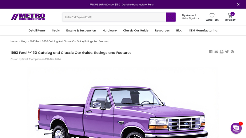 1993 Ford F 93 ford f150 parts