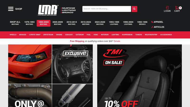 1994 2001 ford mustang gt aftermarket performance parts