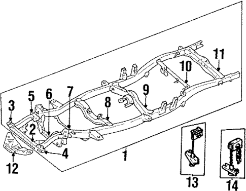 1994 Toyota Truck Parts guide