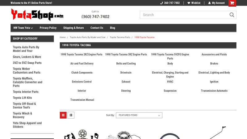 1998 Toyota Tacoma Parts 98 toyota tacoma parts