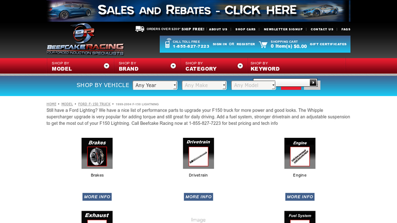 1999-2004 Ford Lightning Parts ford lightning parts