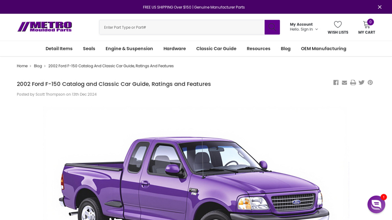 2002 Ford F 2002 ford f150 parts